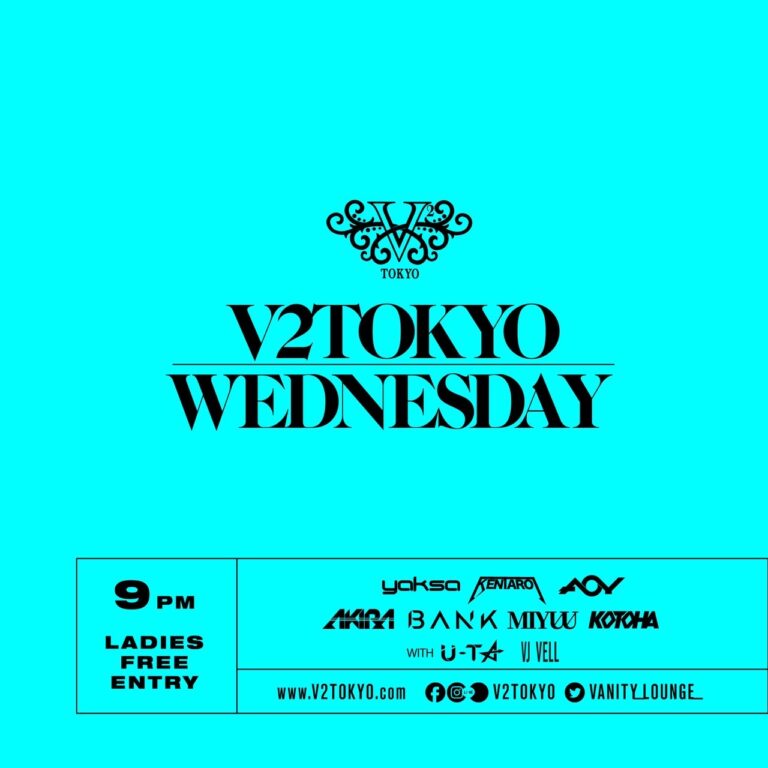 V2 TOKYO Wednesday