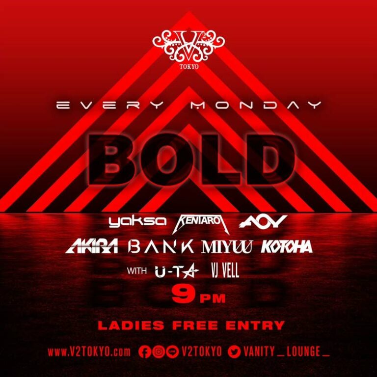 V2 TOKYO BOLD Monday