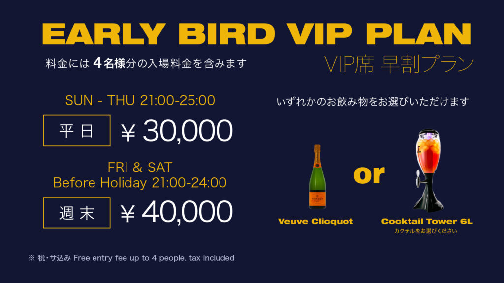 Early Bird VIP Plan