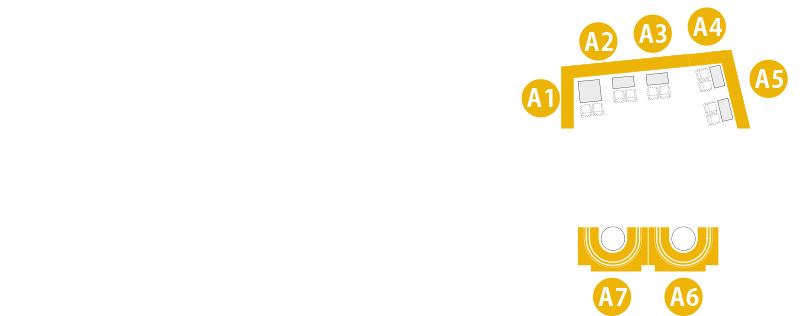V2 TOKYO Floor Map 2F