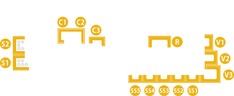 V2 TOKYO Floor Map B1