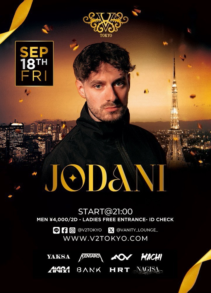 JODANI LIVE SET at V2TOKYO 2026.09.18
